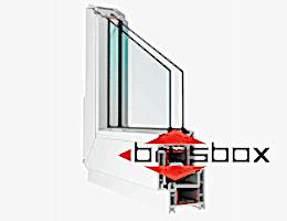 Окна ПВХ Brusbox Aclass 60. Монтажная ширина 60мм