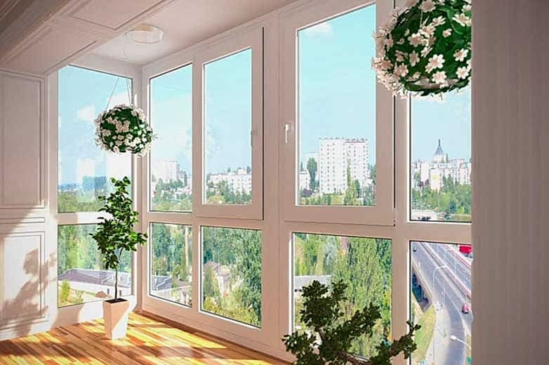 Окна ПВХ в комнату